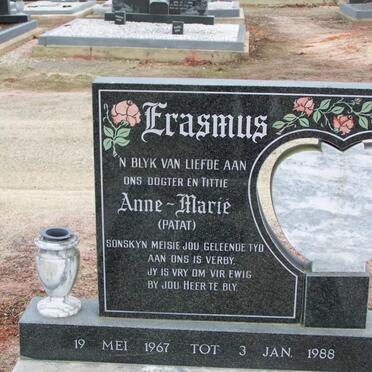 ERASMUS Anne-Marie 1967-1988