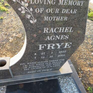 FRYE Rachel Agnes 1935-2005