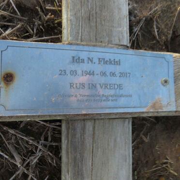 FLEKISI Ida N. 1944-2017