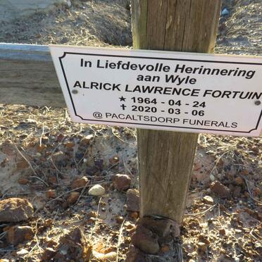 FORTUIN Alrick Lawrence 1964-2020