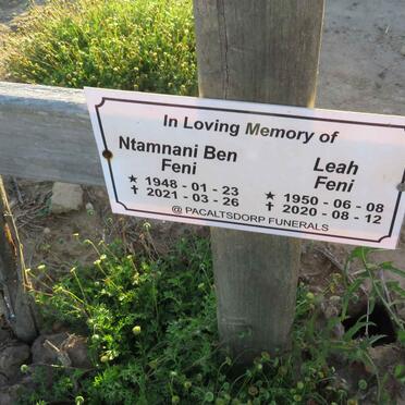FENI Ntamnani Ben 1948-2021 & Leah 1950-2020