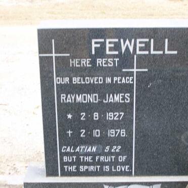 FEWELL Raymond James 1927-1976