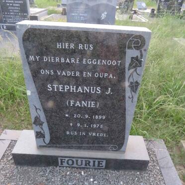 FOURIE Stephanus J. 1899-1975