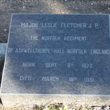 FLETCHER Leslie 1873-1961