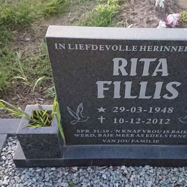 FILLIS Rita 1948-2012