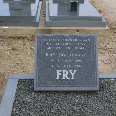 FRY Kay nee REINECKE 1916-1987