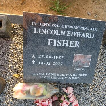 FISHER Lincoln Edward 1987-2017