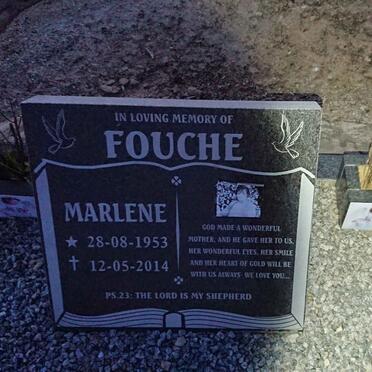 FOUCHE Marlene 1953-2014