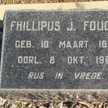 FOUCHE Fhillipus J. 1894-1961
