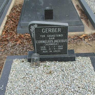 GERBER Cornelius Jacobus 1945-1998