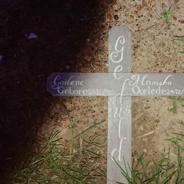 GEDULD Gailene Maniska 199?-2013