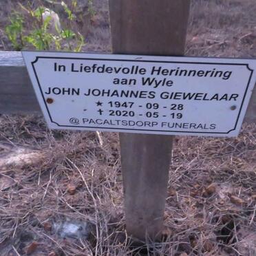 GIEWELAAR John Johannes 1947-2020