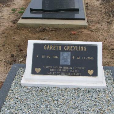 GREYLING Gareth 1982-2000