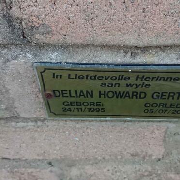 GERTSE Delian Howard 1995-2011