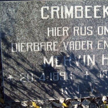 GRIMBEEK Mervin H. 189?-1983