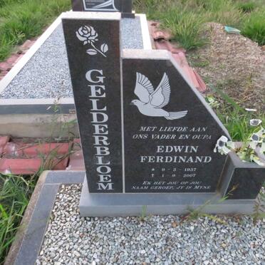 GELDERBLOEM Edwin Ferdinand 1937-2007