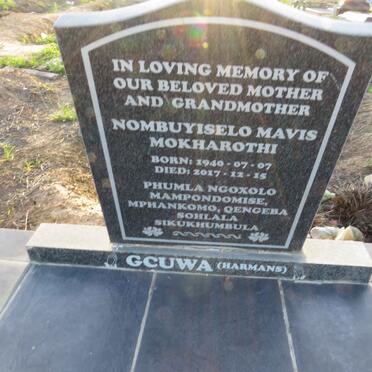 GCUWA Nombuyiselo Mavis Mokharothi 1940-2017