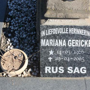 GERICKE Mariana 1966-2005