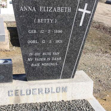 GELDERBLOM Anna Elizabeth 1896-1971