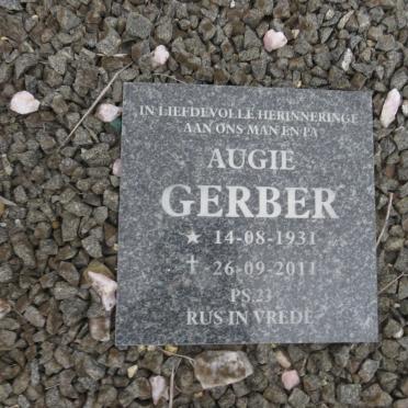 GERBER Augie 1931-2011