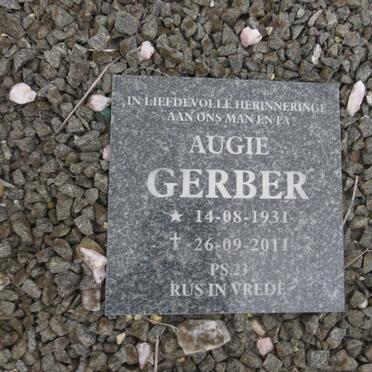 GERBER Augie 1931-2011