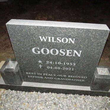 GOOSEN Wilson 1953-2021