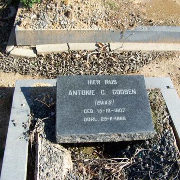 GOOSEN Antonie C. 1907-1986