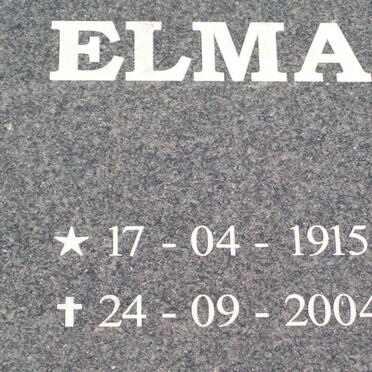 GILDENHUYS Elma 1915-2004