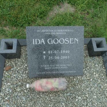 GOOSEN Ida 1940-2005