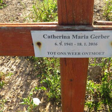 GERBER Catherina Maria 1941-2016