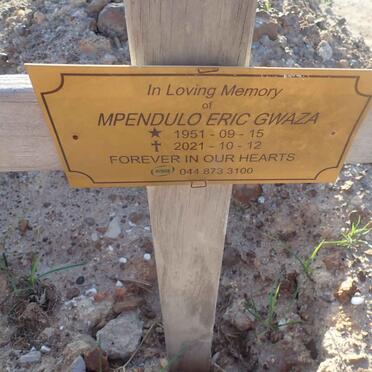 GWAZA Mpendulo Eric 1951-2021