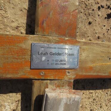 GELDERBLOEM Leah 2017-2020