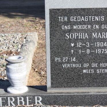 GERBER Sophia Maria 1904-1975