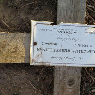 HOFFMAN John William Wesley 1966-2020