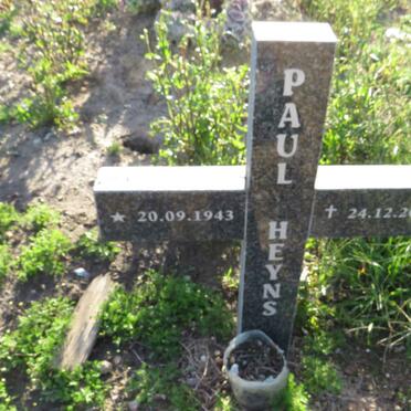 HEYNS Paul 1943-2014