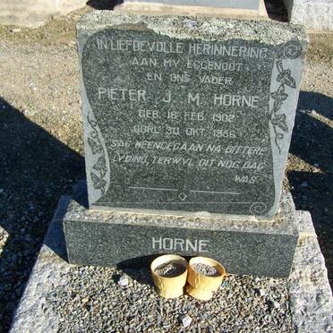 HORNE Pieter J.M. 1902-1956