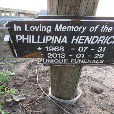 HENDRICKS Phillipina 1968-2013