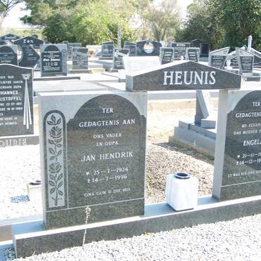 HEUNIS Jan Hendrik 1924-1996 &amp; Engela 1924-1984