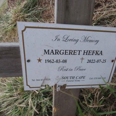 HEFKA Margeret 1962-2022