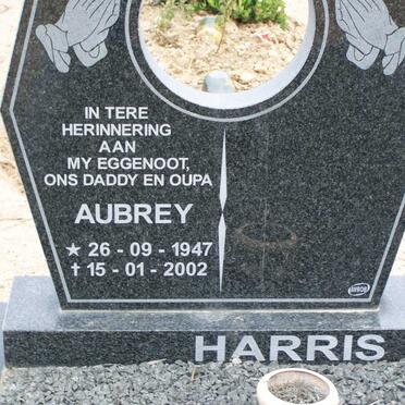 HARRIS Aubrey 1947-2002