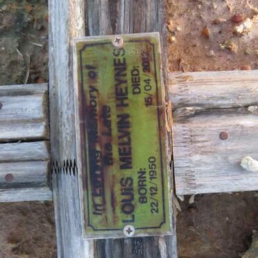 HEYNES Louis Melvin 1950-2012