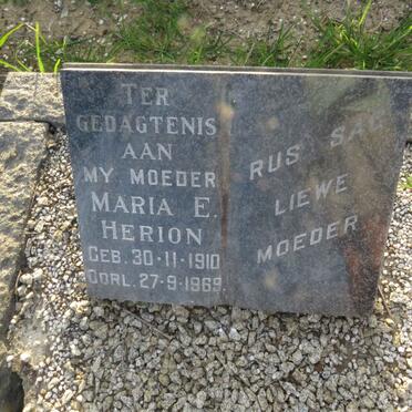 HERION Maria E. 1910-1969