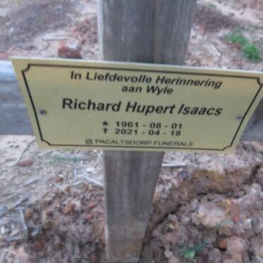 ISAACS Richard Hupert 1961-2021