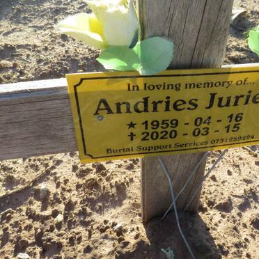 JURIES Andries 1959-2020