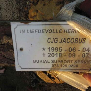 JACOBUS C.J.G. 1995-2018