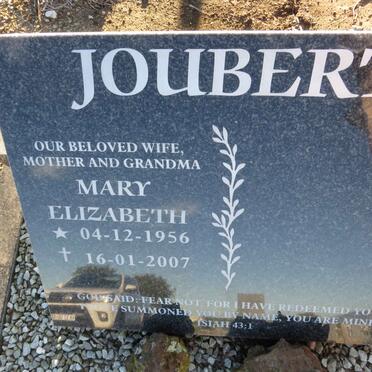 JOUBERT Mary Elizabeth 1956-2007