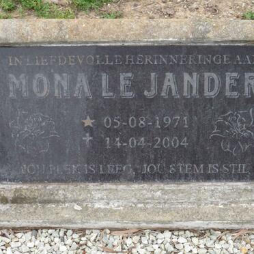 JANDER Mona, le 1971-2004