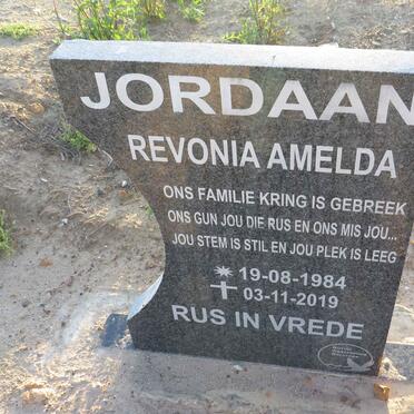 JORDAAN Revonia Amelda 1984-2019
