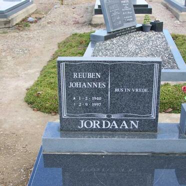 JORDAAN Reuben Johannes 1940-1997