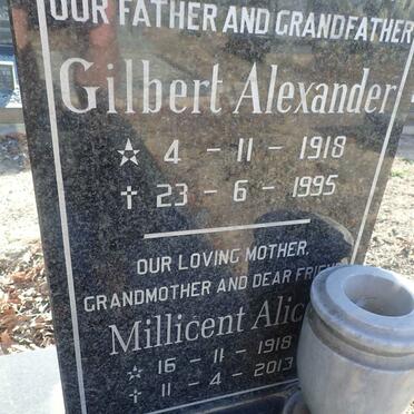 JOHNSON Gilbert Alexander 1918-1995 & Millicent Alice 1918-2013 _2